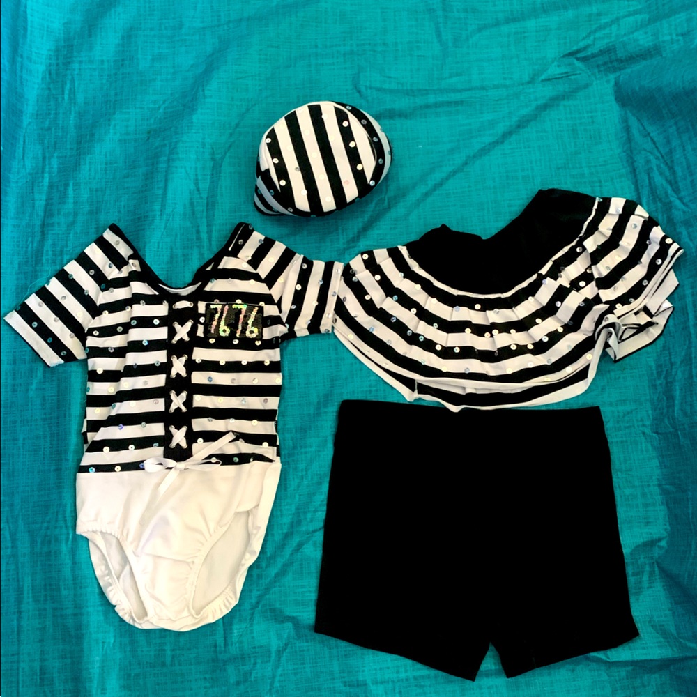 COPY - Girls Dazzling Prisoner Costume